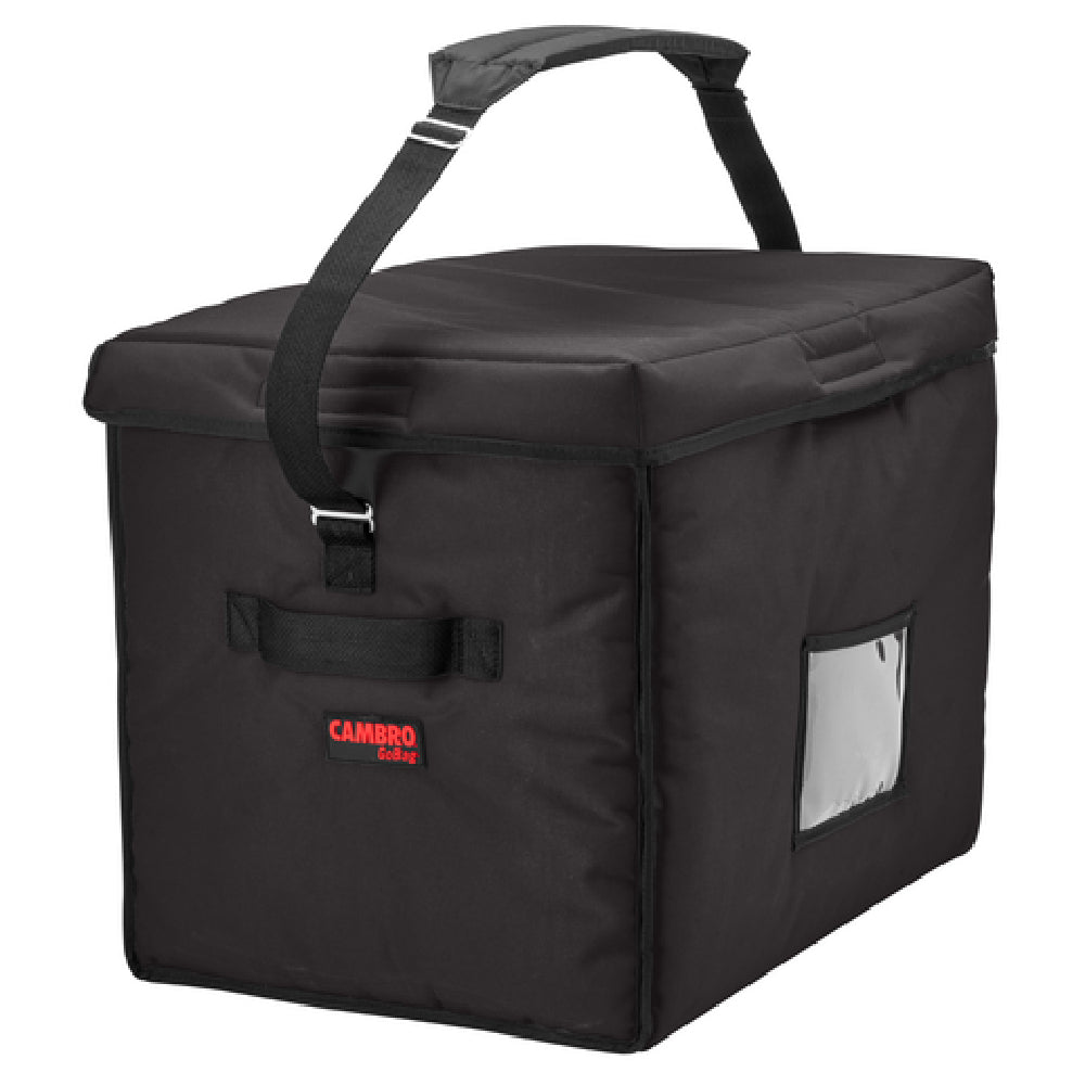 Cambro GBD211517110 GoBag® Stadium Delivery Bag 21" X 15" X 17" Velcro Lid