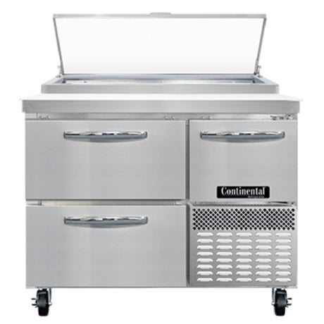 Continental Refrigerator PA43N-D Pizza Prep Table 43"W One-section