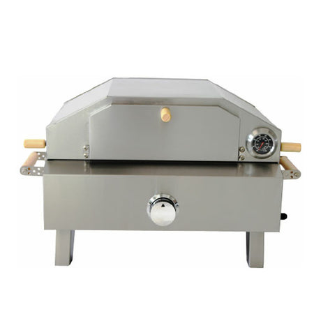 Omcan 49112 (CE-CN-0748) Pizza Oven Propane Gas Pizza Stone Included