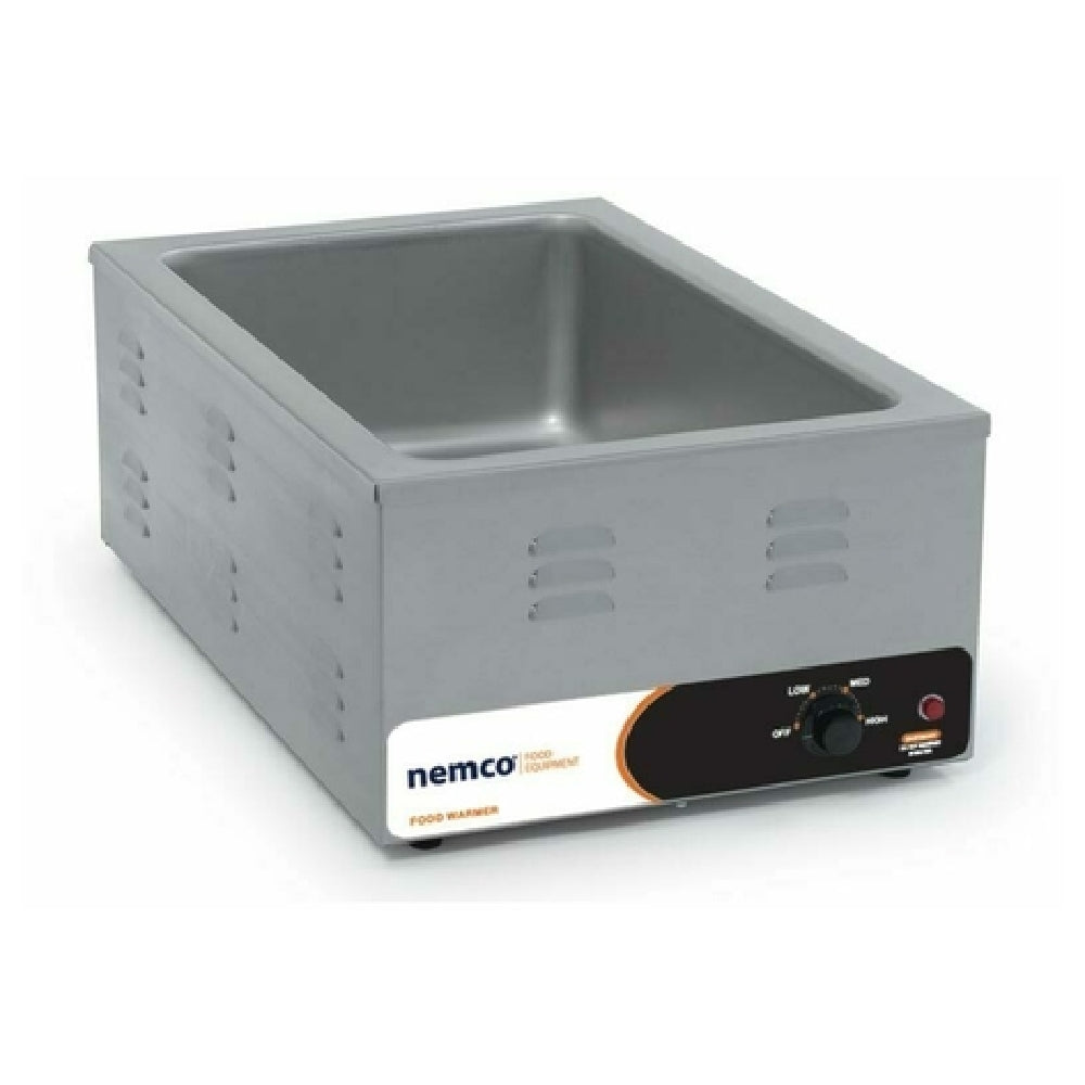 Nemco 6055A Countertop Warmer Wet Operation Accepts 12" X 20" Full Size Pan Or Fractional Size Pans