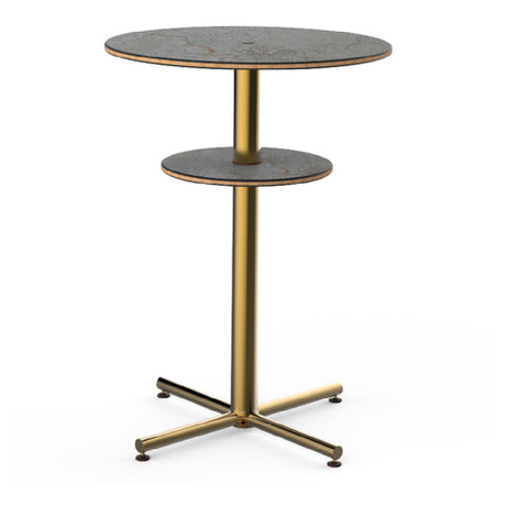 Steelite MGCPBR02GBXX Mogogo Buffet Solutions Polo Bar Table 30" Dia. X 42-1/2"H