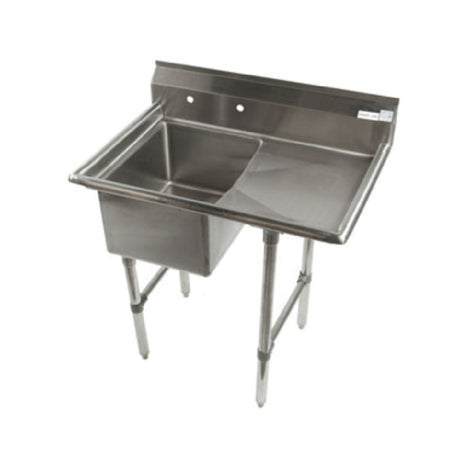 Klinger's Trading ECS1DR Economy Sink One Compartment 36-1/2"W X 25-1/2"D X 41"H