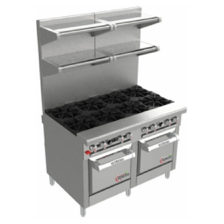 Venancio G482CO-48B_LP Genesis Series Restaurant Range Gas 48"W