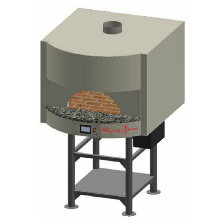 Marra Forni MS34-31G Square Gas Fired Oven 34" X 31" Brick Deck 24" X 9-1/2" Opening With 12" Landing