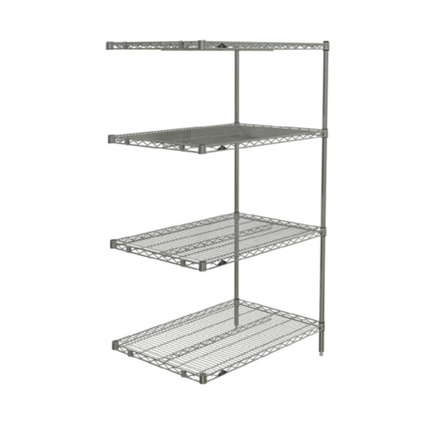 Metro AN536BR Super Erecta® Add-On Shelving Unit 36"W X 24"D X 63"H (4) Wire Shelves