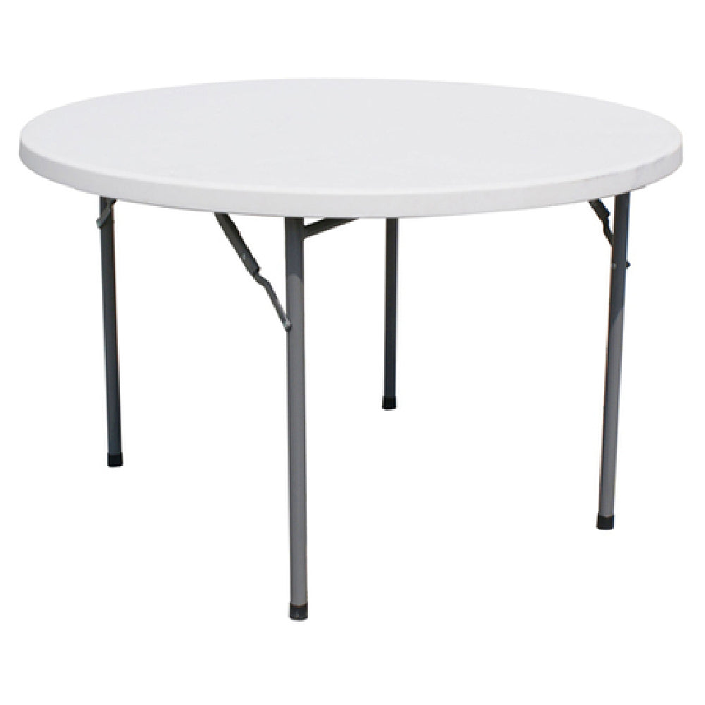 Omcan 41598 (41598) Round Folding Table 59" Dia. X 29.5"H Plastic