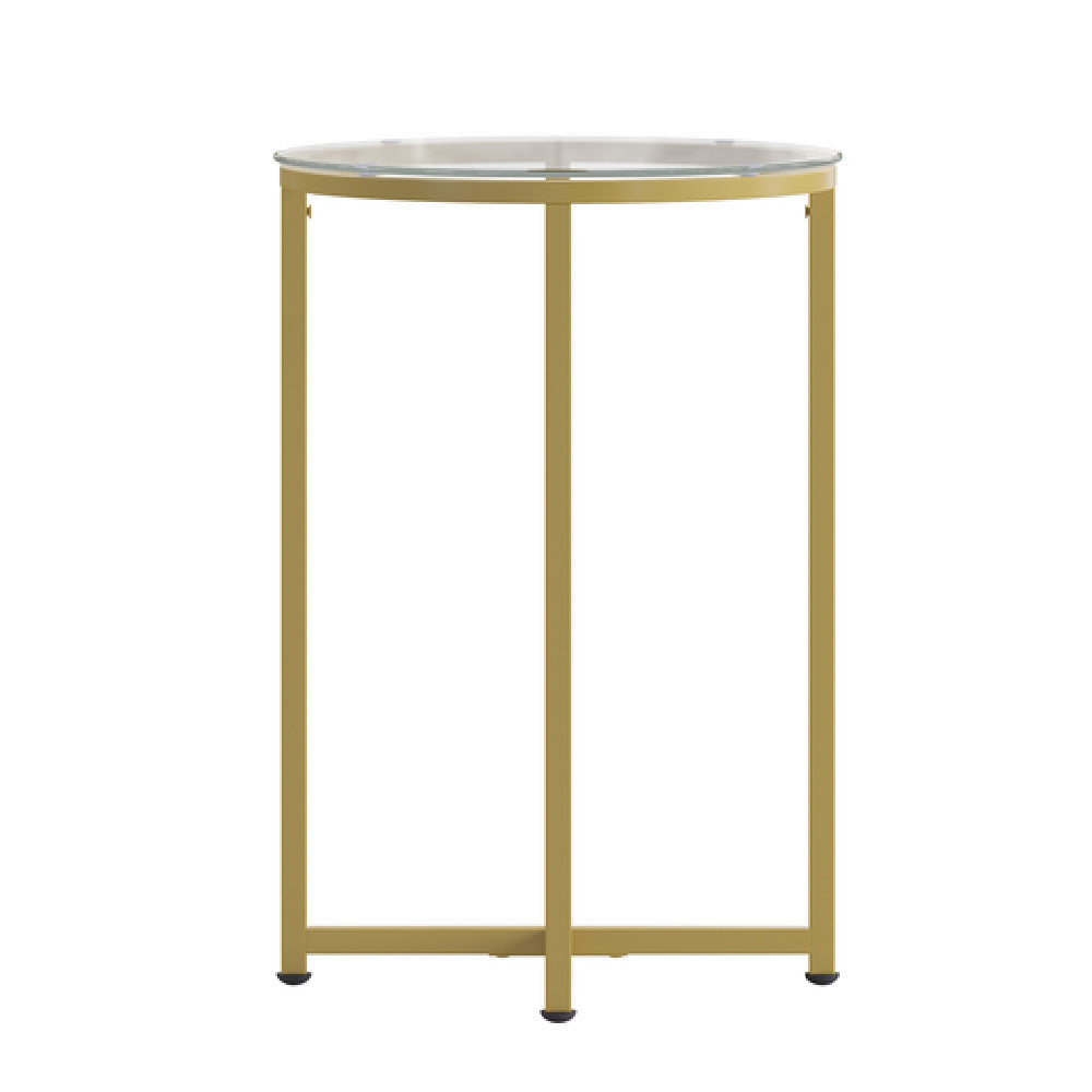 Flash Furniture NAN-JH-1786ET-GG Greenwich Collection End Table 16" Dia. X 23-1/2"H