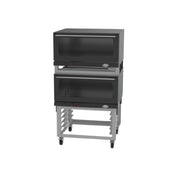 Cadco XAFS-183-2 Heavy Duty Convection Oven 31 1/2"W X 19 7/8"D X 32"H (2) Full Size