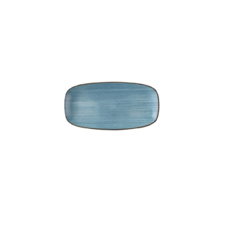 Churchill China SRBEXO111 - Teal Chefs Oblong Plate, 11 3/4X6 ", Ceramic