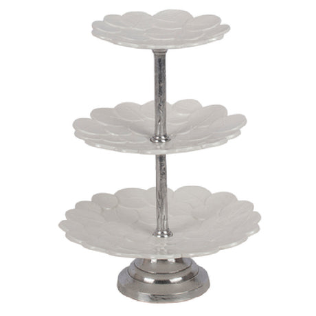 Bon Chef 80171DKBLU Cake Stand 3-tier 16"H