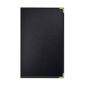 Risch SEV-4V 8.5X14 Seville Hardback Antibacterial/antimicrobial Faux-leather Menu Cover (specify Color)