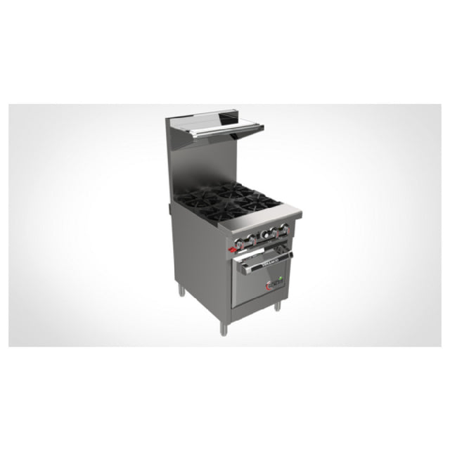 Venancio G24CO-24B_LP Genesis Series Restaurant Range Gas 24"W