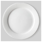 Bon Chef 7100024P Voyage Dinner Plate 10.25" Dia. X 1"H Alumina Vitrified Porcelain