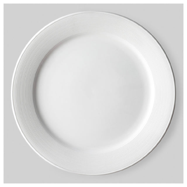 Bon Chef 7100024P Voyage Dinner Plate 10.25" Dia. X 1"H Alumina Vitrified Porcelain