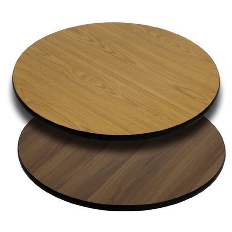 Flash Furniture XU-RD-42-WNT-GG Table Top Round 42" Dia.