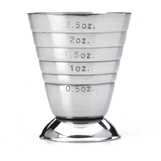 Mercer Culinary M37069 Barfly® Bar Measuring Cup 2.5 Oz./5 Tbsp./7.5 Ml. Capacity Scored Internal Marking Lines