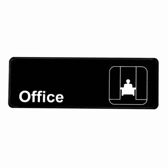 Alpine Industries ALPSGN-7 Sign 9" X 3" "Office"