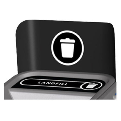 Rubbermaid 1961574 - Configure™ Landfill Recycling Sign, For 33 Gallon Containers
