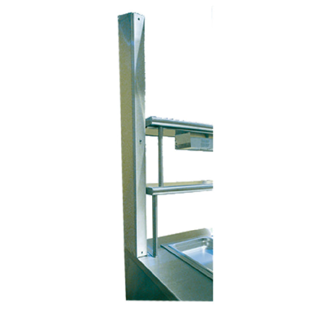 Advance Tabco UCC-1 Wire Chase Run From Table Mounted Overshelf To Ceiling Or Top Of Table To Ceiling