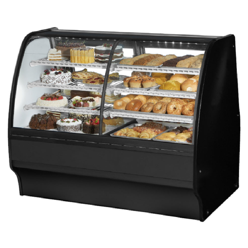 True Refrigeration TGM-DZ-59-SC/SC-B-W Glass Merchandiser Dual Zone (dry/refrigerated)