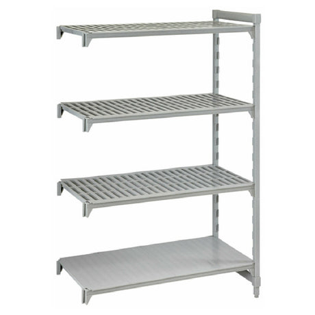 Cambro CPA184264V4480 Camshelving® Premium Add-On Unit 18"W X 42"L X 64"H 4-tier