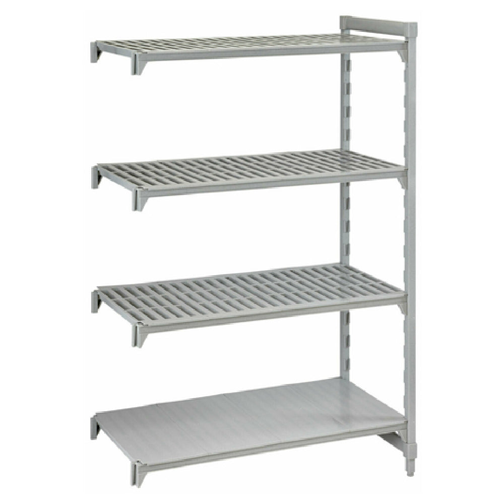 Cambro CPA214864VS4480 Camshelving® Premium Add-On Unit 21"W X 48"L X 64"H 4-tier