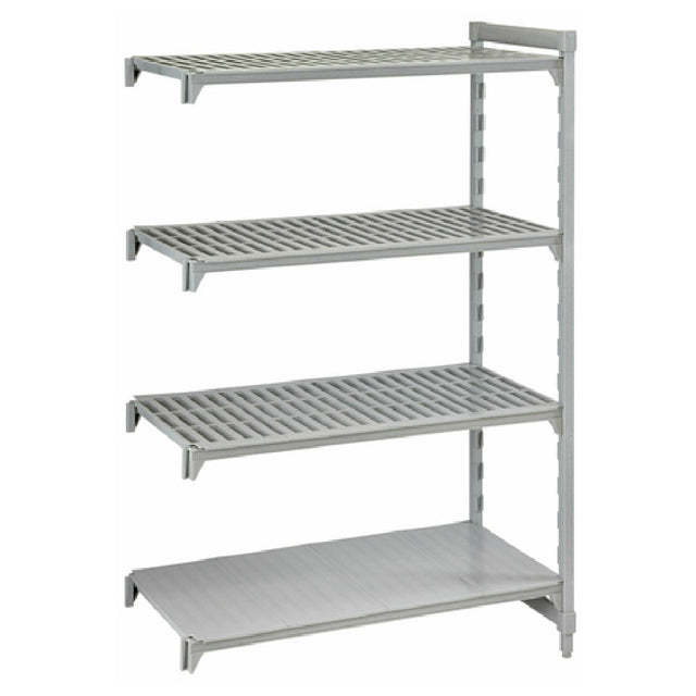 Cambro CPA246064VS4480 Camshelving® Premium Add-On Unit 24"W X 60"L X 64"H 4-tier