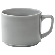 Bauscher Hepp 595630-100000 - Stackable Mug, 9.5oz, Gray