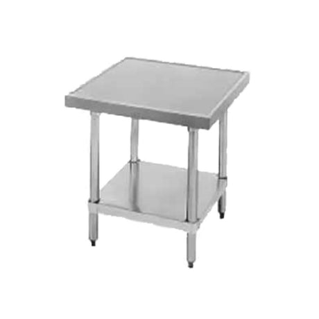 Advance Tabco AG-MT-242 Budget Equipment Stand 24"W X 24"D X 24"H 430 Stainless Steel Top