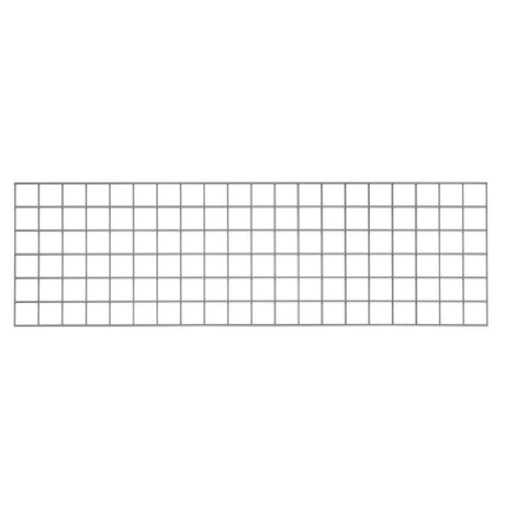 Metro WG1860K4 Quick Ship SmartWall Wire Grid 60" X 18" Metroseal Gray Epoxy-coated Corrosion-resistant Finish With Microban® Antimicrobial Protection