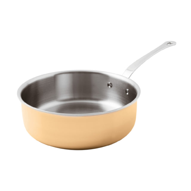 Rosenthal Sambonet Paderno 15608-24 Saute Pan 3-3/4 Qt. 9-1/2" Dia. X 3-1/8"H