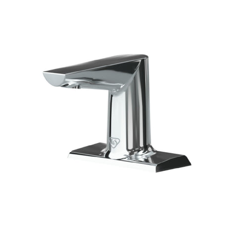 T&S Brass ECW-3153 WaveCrest Electronic Sensor Lavatory Faucet 4" Deck Mount Polished Chrome