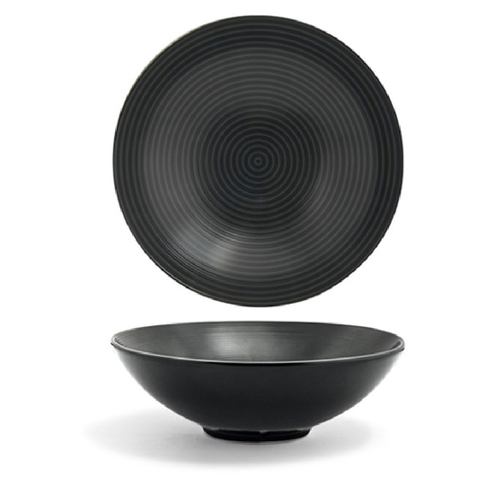 FOH DBO028BKP23 Spiral® Bowl 16 Oz. 6-1/2" Dia. X 2"