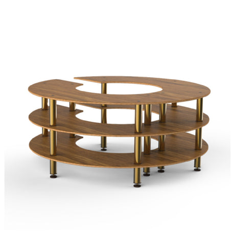 Steelite MGCMSA03BBXF - Round Station, 81.5" X 35.0", Modular