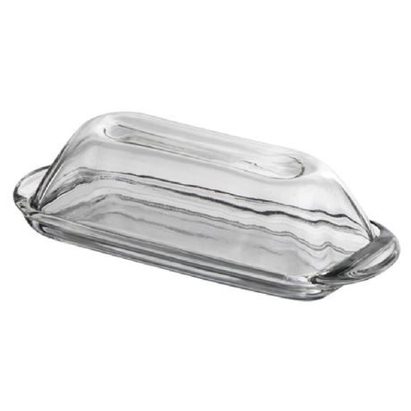 Anchor Hocking 64190L20 Butter Dish 7-1/4"L With Cover