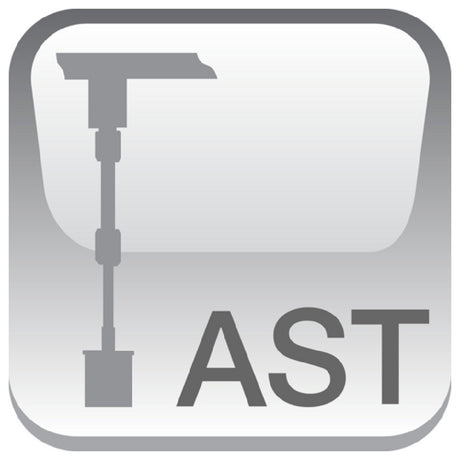 Hatco AST Mounting Style Adjustable Stem At Install Only Limited Height Adjustment At Install Only