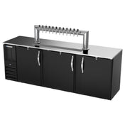 Beverage Air DDN94HC-B-12T - Direct Draw Dispenser, 94"W X 26-3/8"D X 49-7/8"H, 27.191 Cu. Ft.