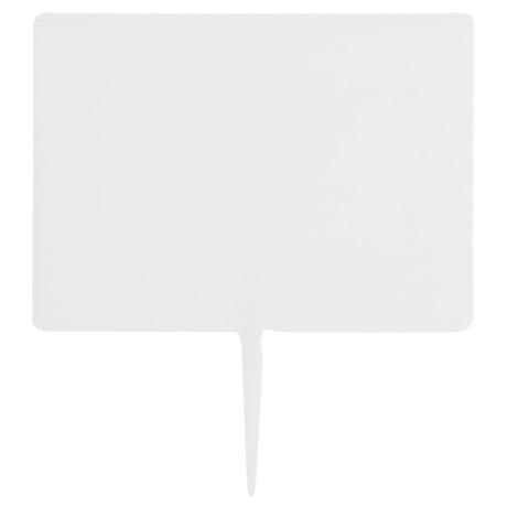 Hubert 47895 - Tag, 3-1/2" X 2-1/2"H, Rectangular
