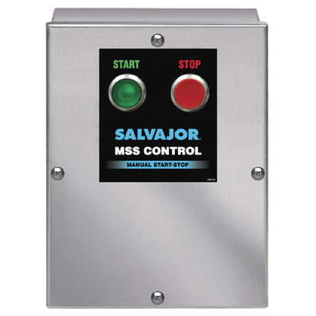 Salvajor MSS Start/stop Push Button Control NEMA 4 Stainless Steel Enclosure