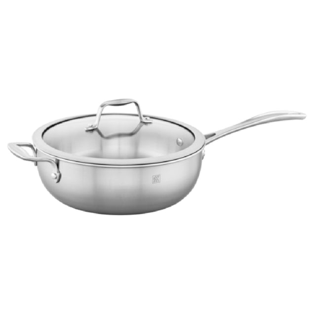 Zwilling 64091-260 Zwilling® Spirit Perfect Pan 4.6 Qt. With Tempered Glass Lid