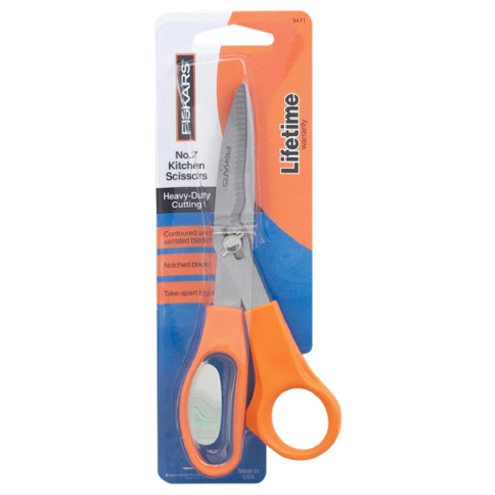 Harold Import Co. 9471 Fiskars™ Kitchen Shears 7" Ambidextrous