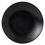 Arc Cardinal EB281 Dudson Evo Origins Black Deep Coupe Plate (D:11.0'') Vitrified Ceramic