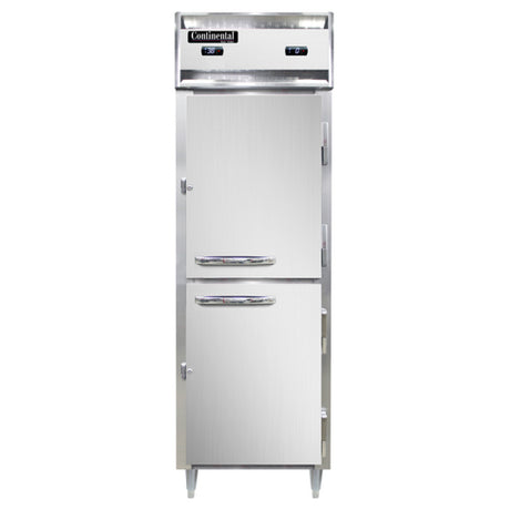 Continental Refrigerator D1RFSNHD Designer Line Refrigerator/Freezer Reach-in