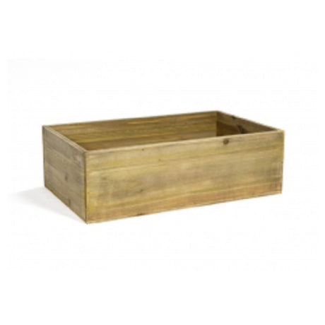 FOH BHO143NAW20 Rustic Chic Wood Housing Full-size 20-3/4"W X 12-3/4"D X 6-1/2"H