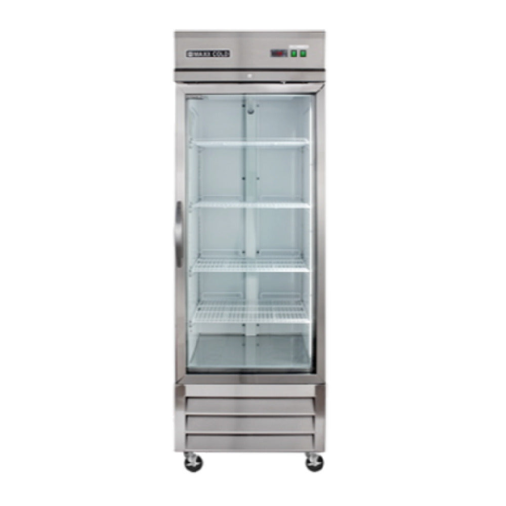 Maxximum MXCR-23GDHC Maxx Cold X-Series Upright Refrigerator Reach-in 23 Cu. Ft Storage Capacity