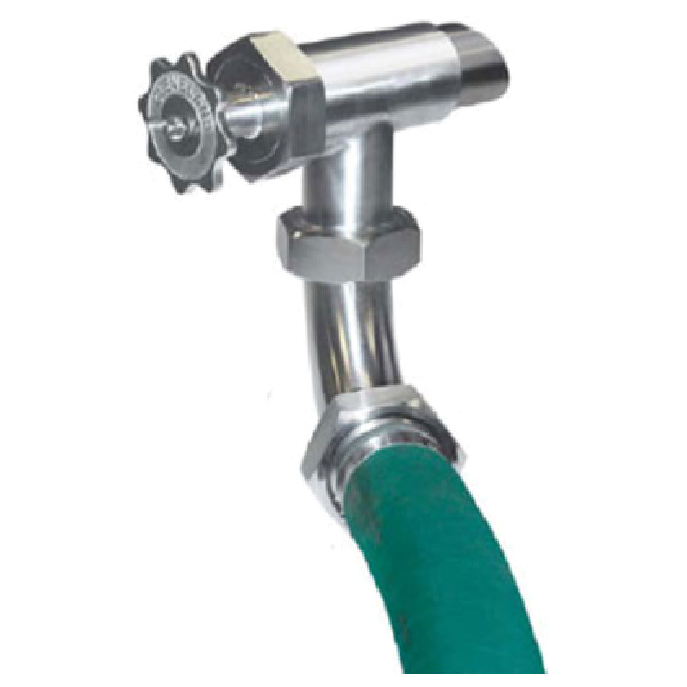 Cleveland TD2A45 2" Tangent Draw-off Valve With ACME Thread 45° Elbow 8' Length Of 2" ID Hose