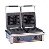 Equipex GED20 Roller Grill Waffle Baker Electric Double