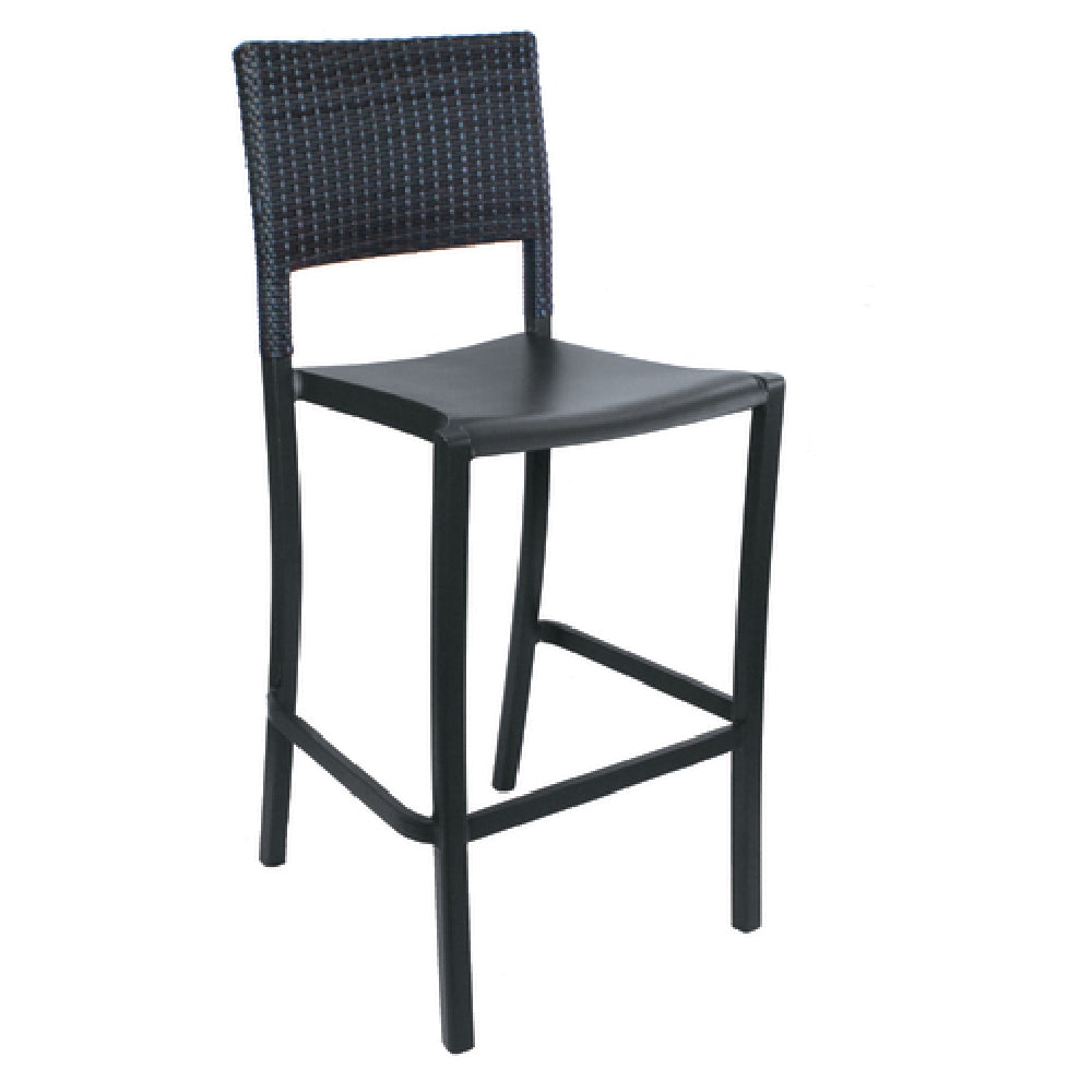 Grosfillex US927002 Java Stacking Barstool Armless Indoor/outdoor