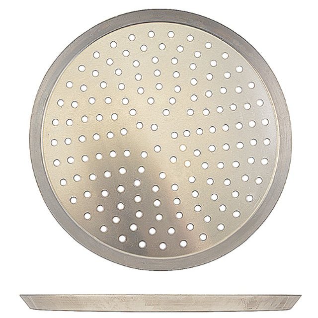 Franklin Machine Products 137-1601 Heavy-Duty Perforated Nesting Pan 14" OD 11/16" Deep
