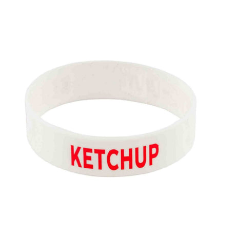 TableCraft Products 13088 - Bottle Band, "Ketchup", 2-1/2" X 2-1/2" X 3/4"